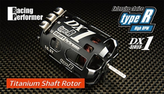 motor Yokomo Racing Performer DX1 Type-R (High Rotation type) Motor (Titanium Shaft) 10.5T