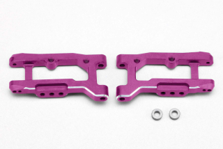 Yokomo RD2.0/SD2.0 Aluminum Rear H Arm (Weight Spec/Short, Purple)