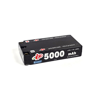 baterie Intellect Graphene 2026 "MC4" LCG Shorty 5000mAh 7.6V 2S 120C HV LiPo (5mm, 173g)