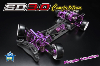 podvozek Yokomo Super Drift SD 3.0 Competition Purple Version Kit (Limited production)