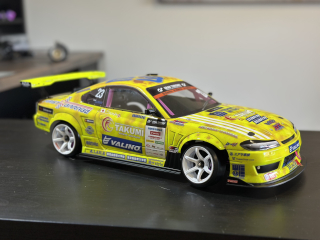 #977 Nissan S15 Sayaka Shimoda yellow