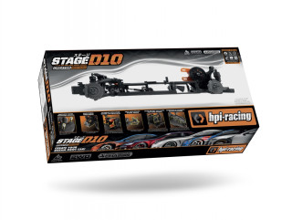 podvozek HPI Stage-D10 Creator Edition - Assembled 1/10 Drift Kit